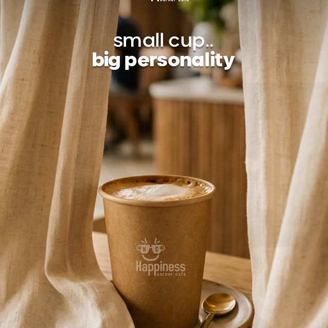 Small cup big personality post